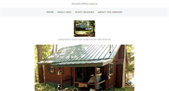 Desktop Screenshot of kirchnercabins.com