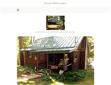 Tablet Screenshot of kirchnercabins.com